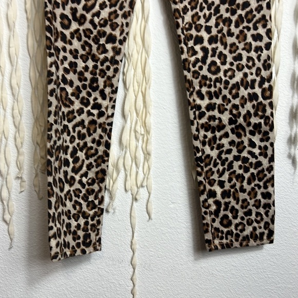 Veronica Beard NWT Debbie 10” Skinny in Leopard size 26 - Picture 10 of 11